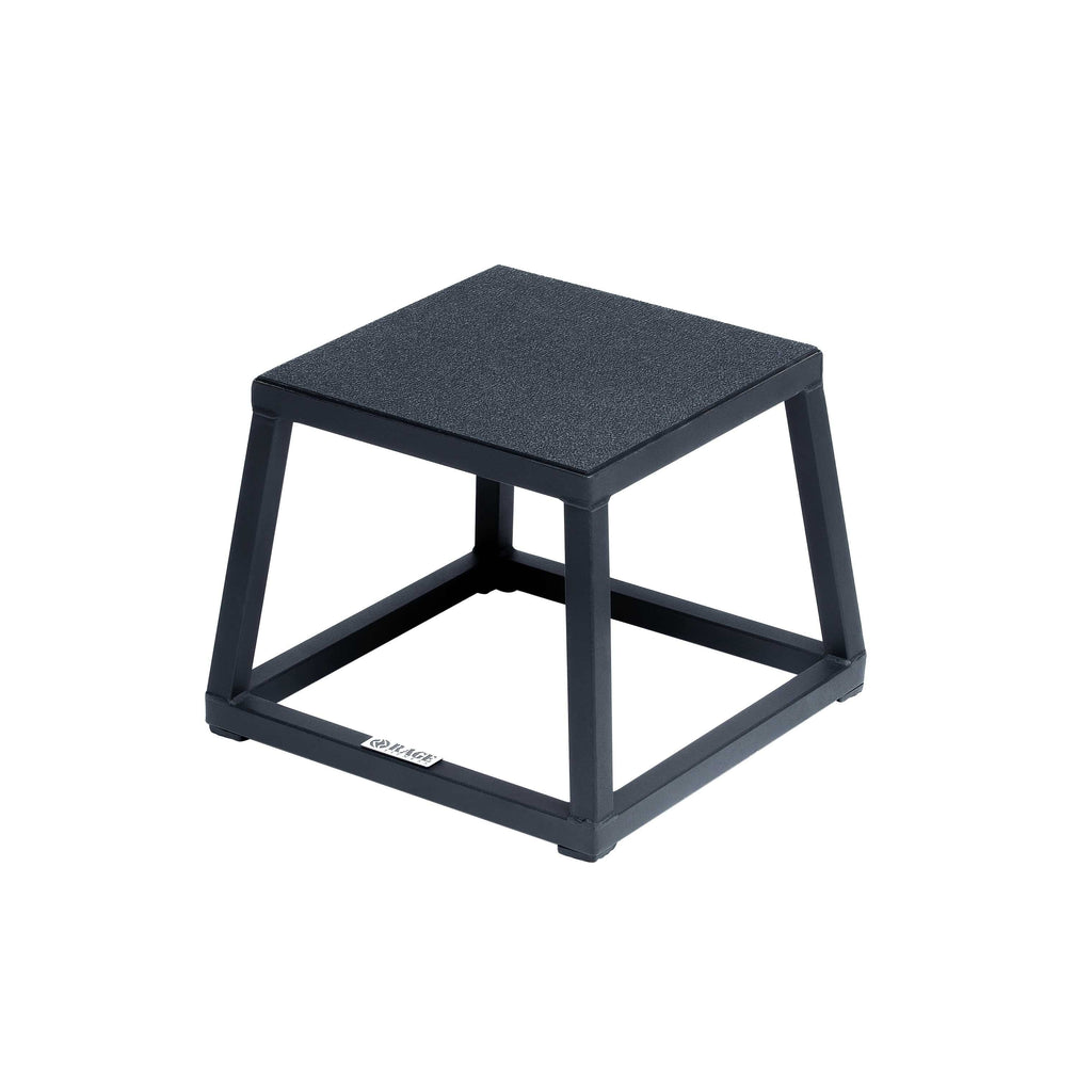 Steel Plyo Boxes – Heavy-Duty Plyometric Jump Platforms with Anti-Slip Rubber Top – Available in 12", and 18" Heights – Stackable, Stable, Built for Strength and Conditioning