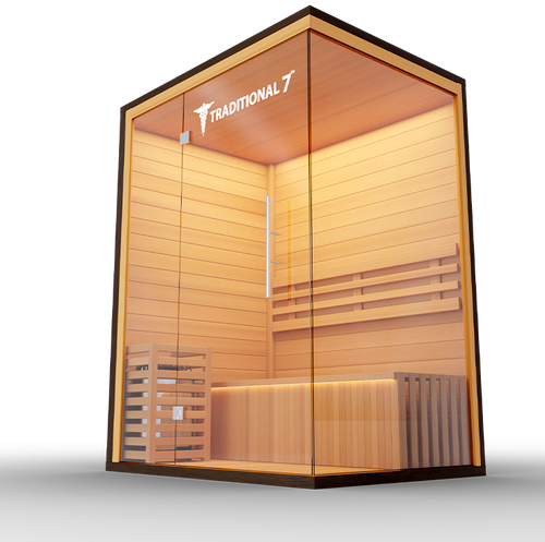 3 Person Home Steam Sauna | Traditional 7™