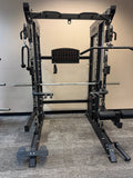 All-in-One Home Gym, Power Rack w/ Smith Machine & Functional Trainer w/ 2x - 220lb weight stacks (New)
