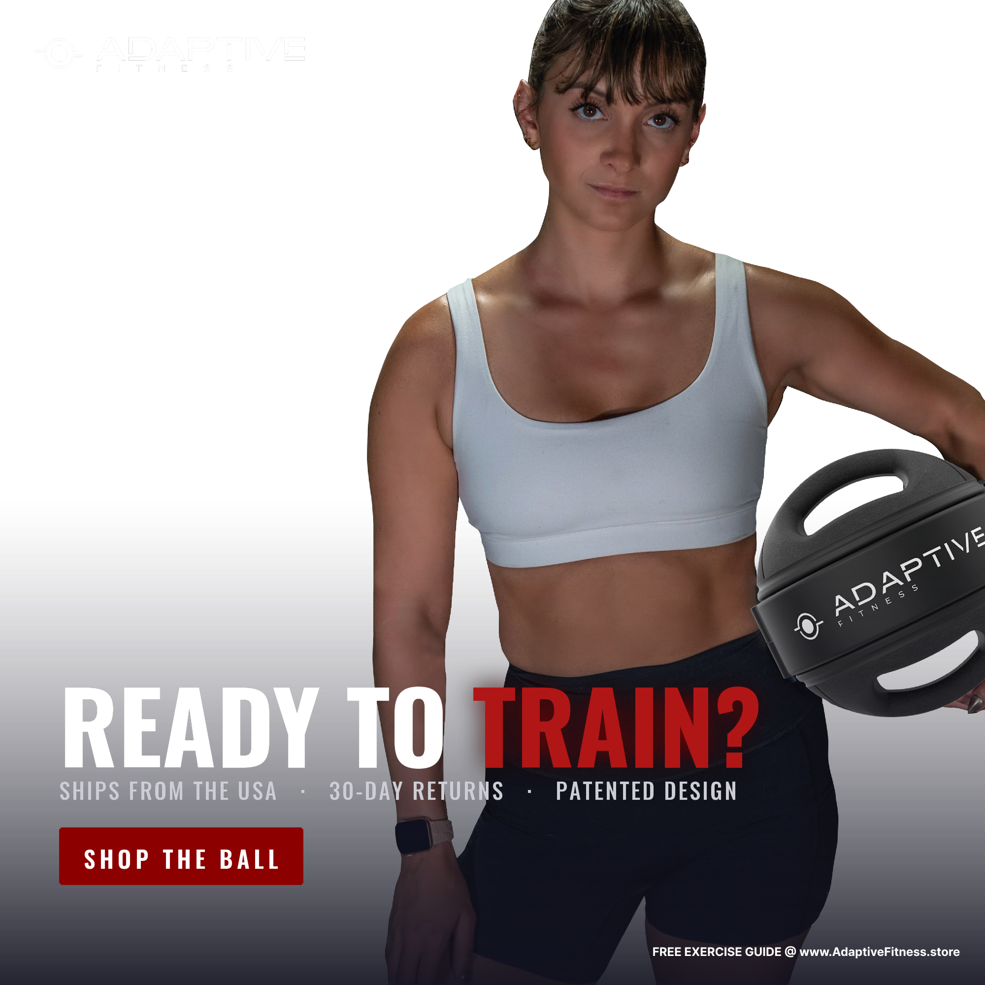 Adjustable Medicine Ball w/ Handles (8lb, 12lb, 16lb)