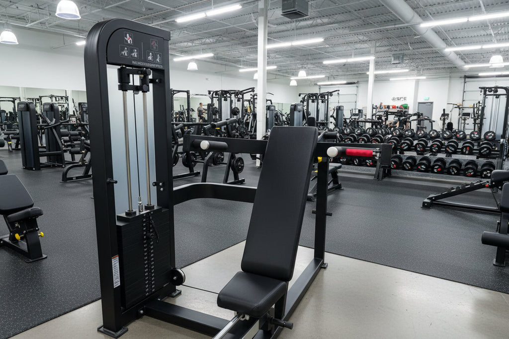 Selectorized Adjustable Chest / Shoulder Press (New)