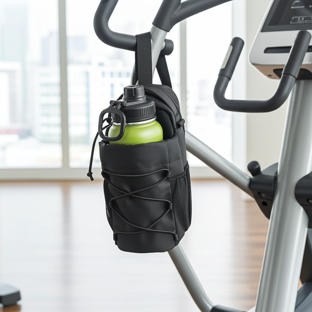 Fitness Magnetic Kettle Bag Crossbody Bag Magnetic Gym Bag For Men And Women Sling Bottle With Magnetic Attachment  Water Bottle Holder