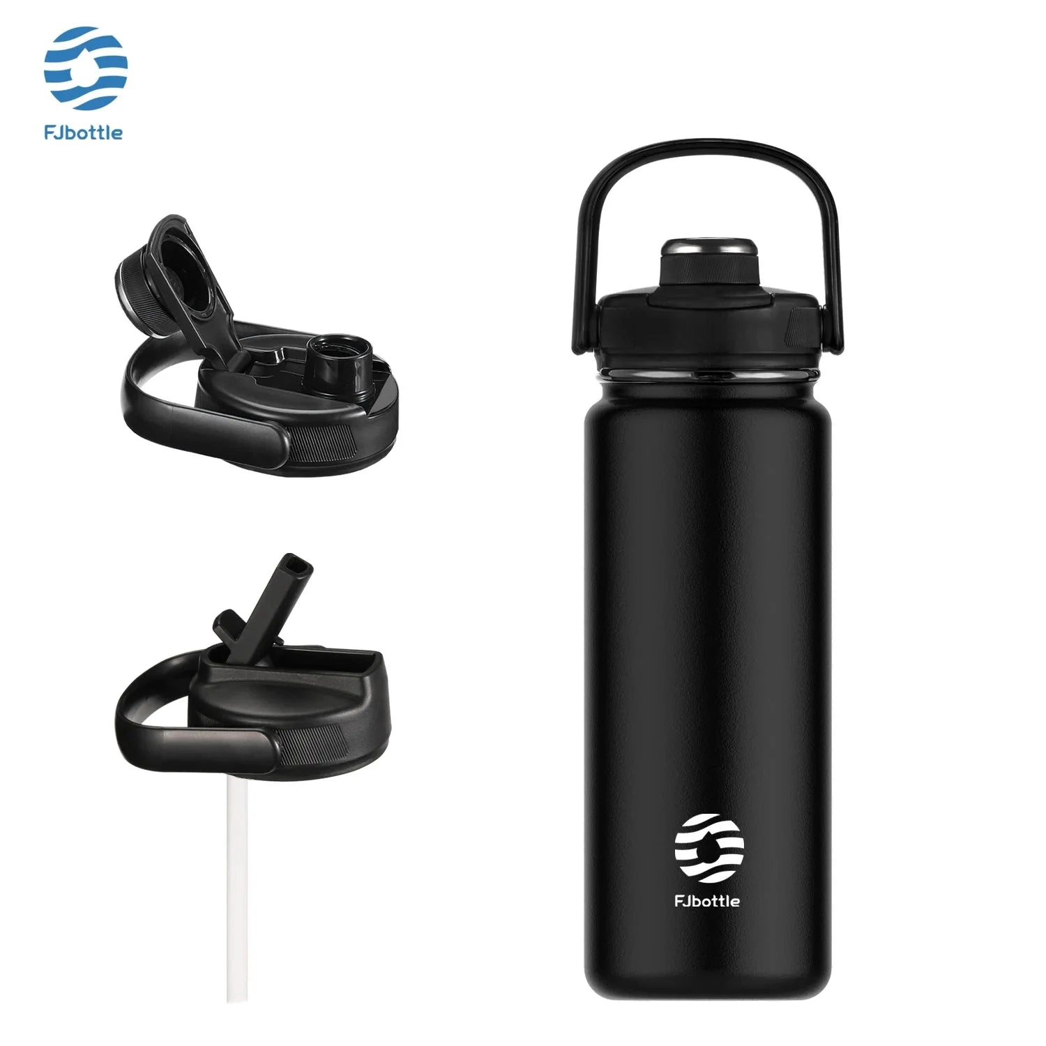 Insulated Water Bottle - Straw Lid, 950-1200ml