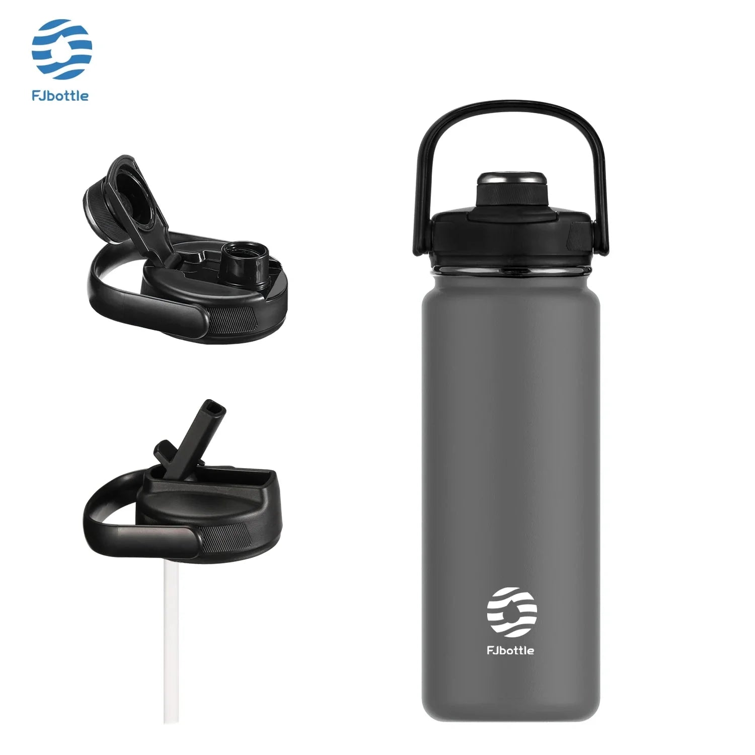 Insulated Water Bottle - Straw Lid, 950-1200ml
