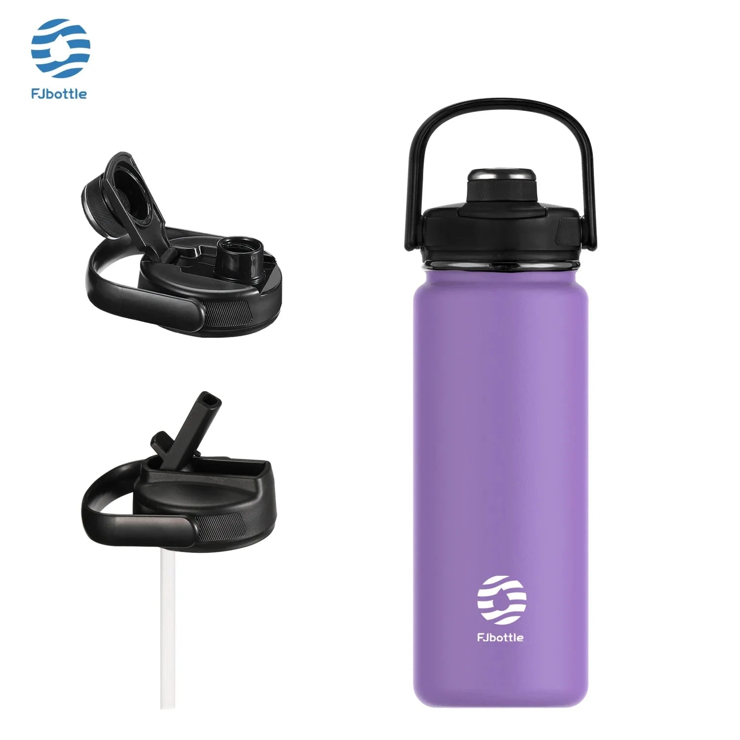 Insulated Water Bottle - Straw Lid, 950-1200ml