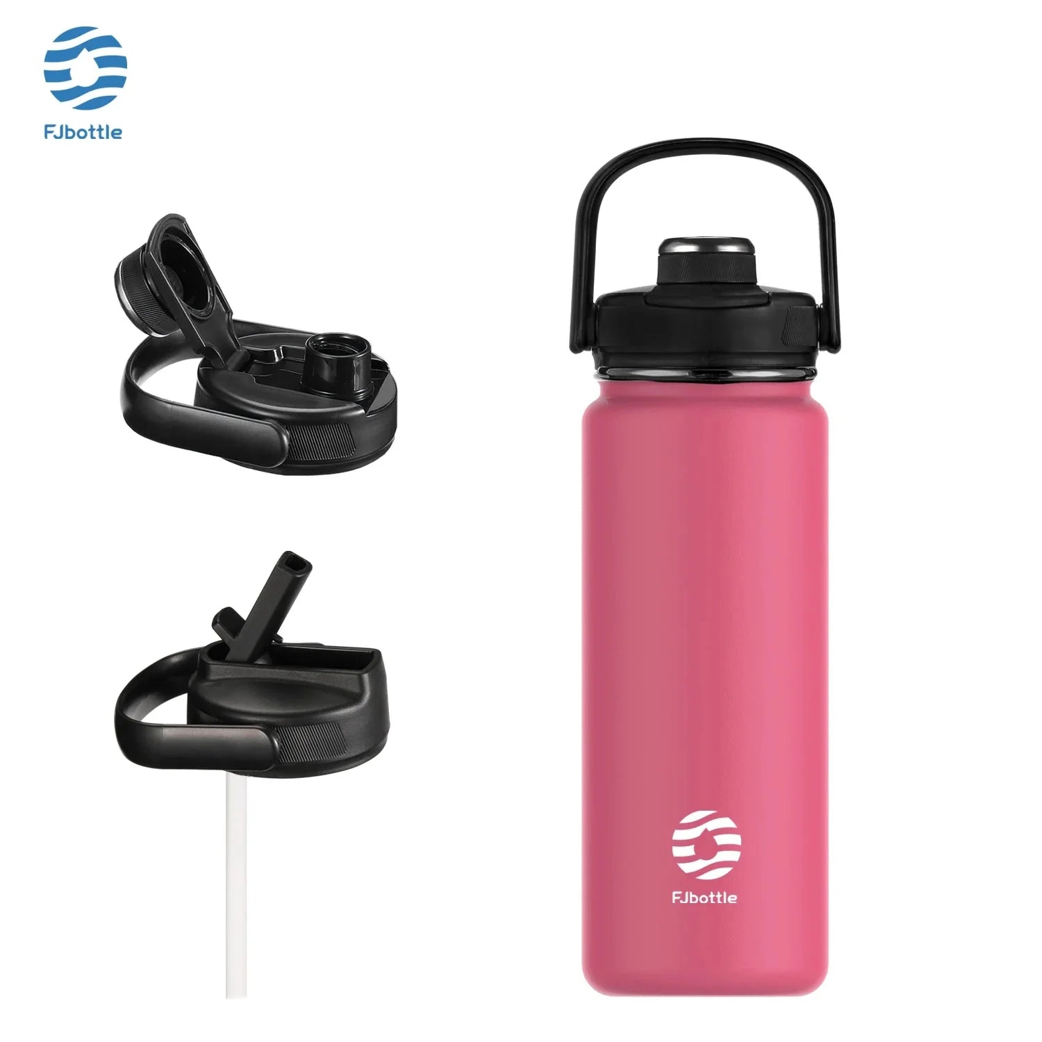 Insulated Water Bottle - Straw Lid, 950-1200ml