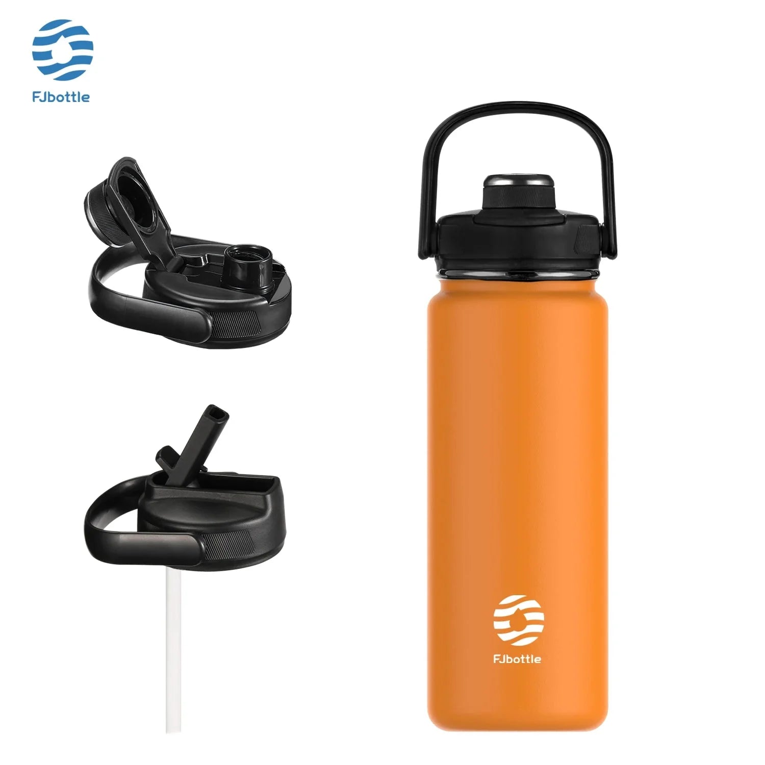 Insulated Water Bottle - Straw Lid, 950-1200ml