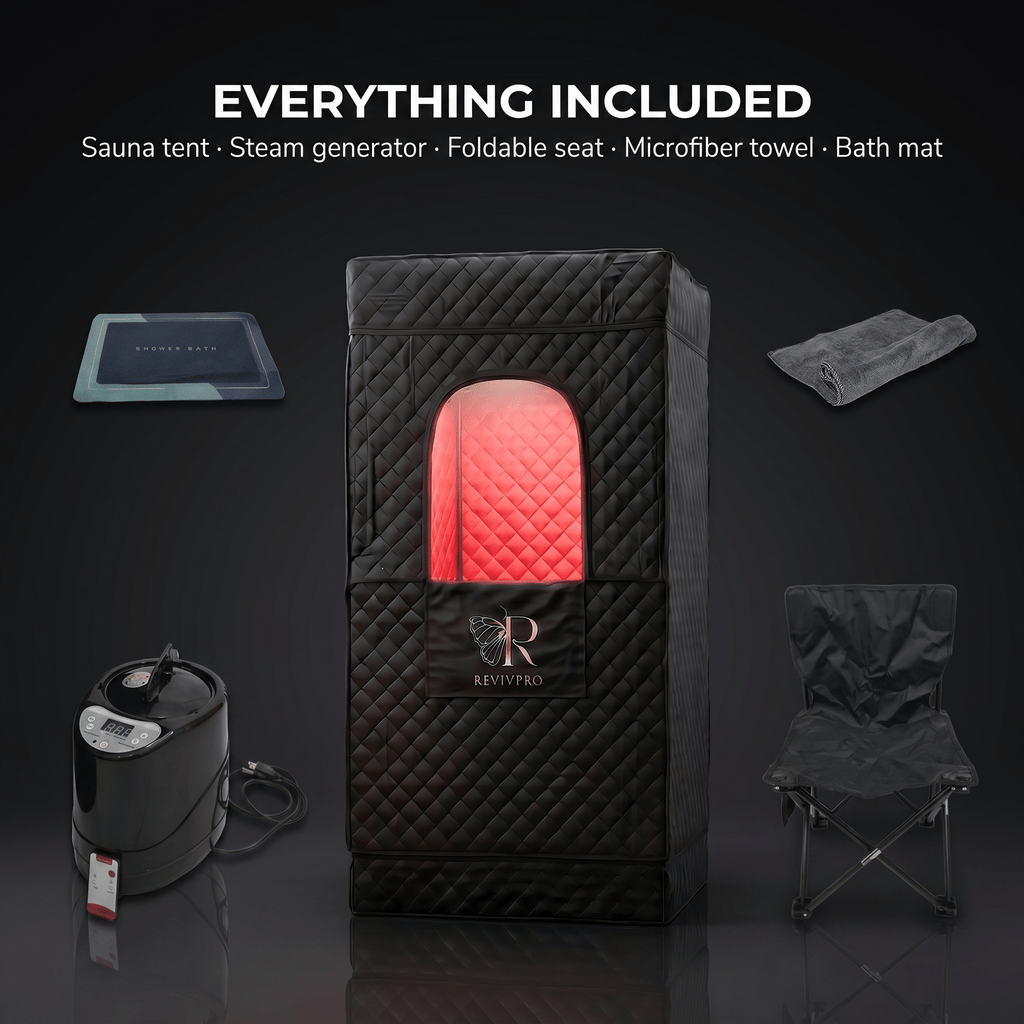 Portable Steam Sauna Box with Steamer