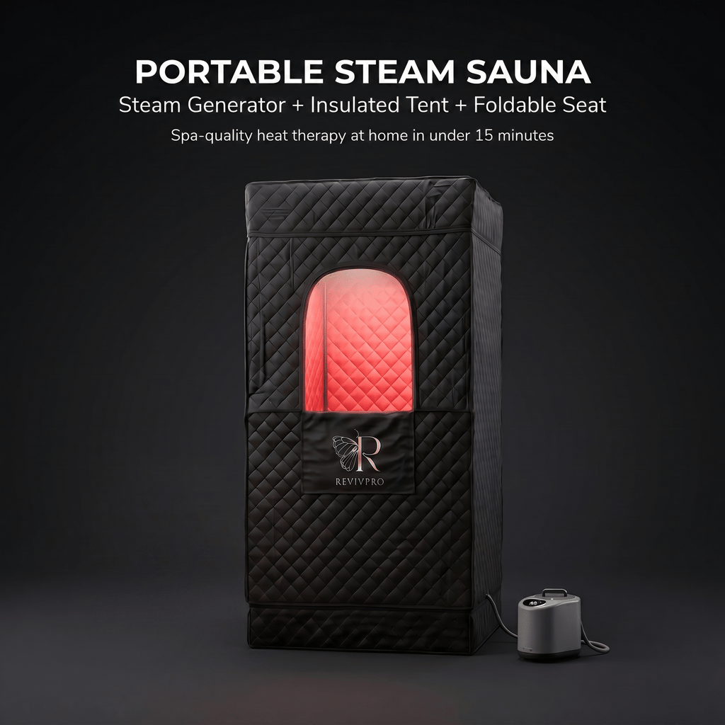 Portable Steam Sauna Box with Steamer