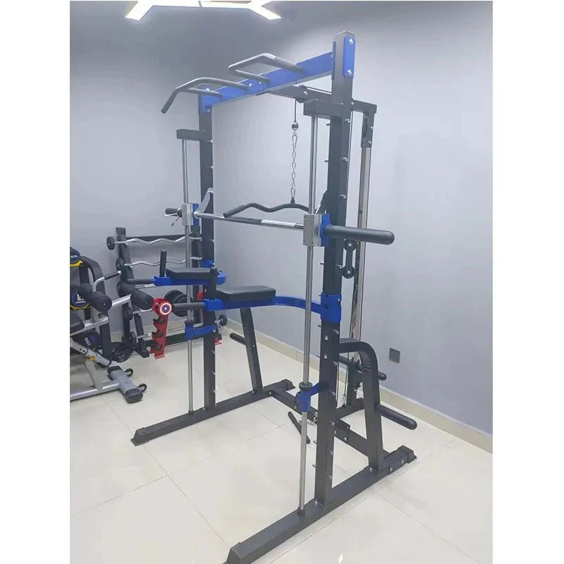 Smith Machine Power Rack – Multi-Function Home Trainer