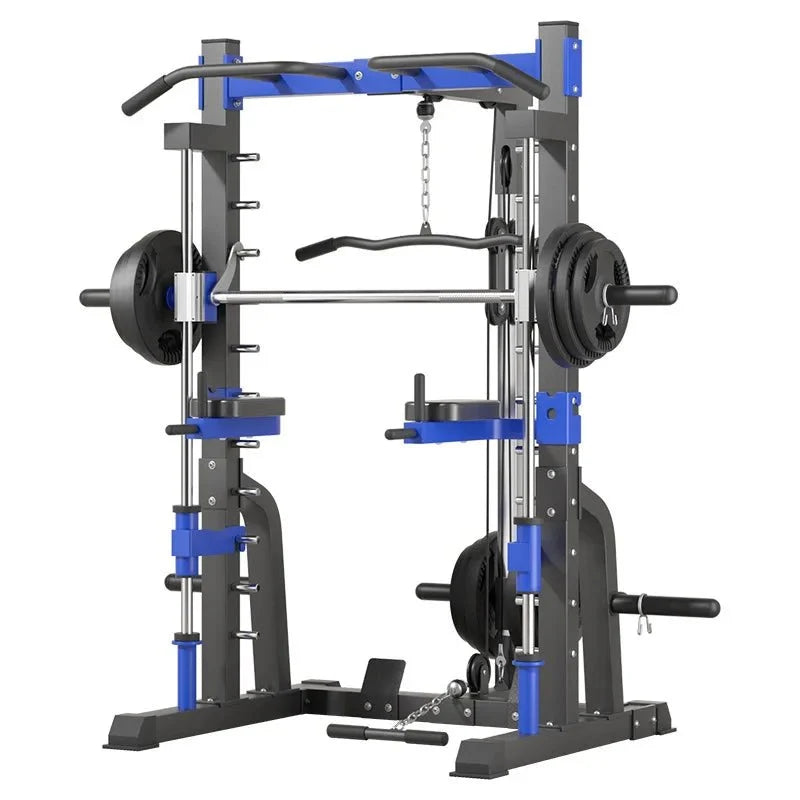 Smith Machine Power Rack – Multi-Function Home Trainer