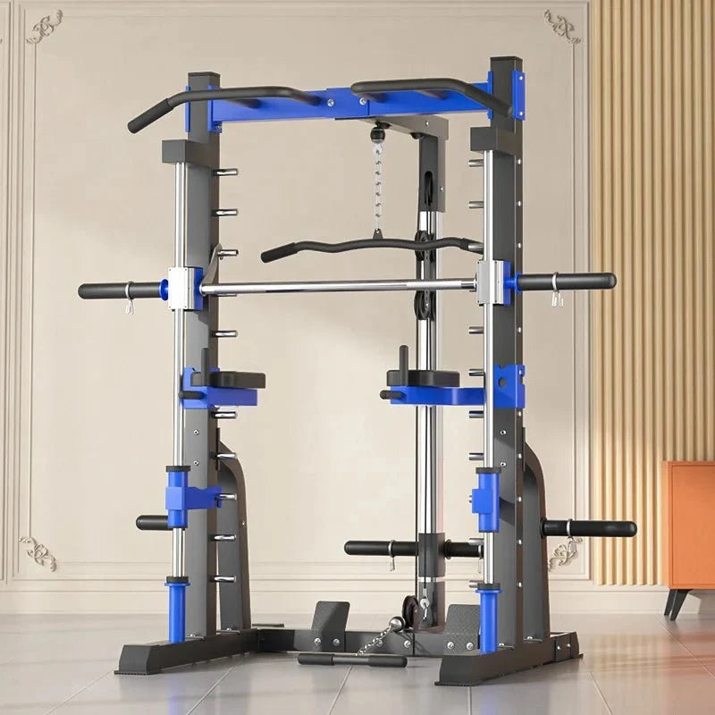 Smith Machine Power Rack – Multi-Function Home Trainer